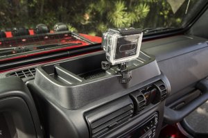 Jeep Wrangler Interior Dash Kit - Rugged Ridge - Dash Multi-Mount - `97-`06 Jeep Wrangler Interior Dash Kit - Rugged Ridge - Dash Multi-Mount - `97-`06
